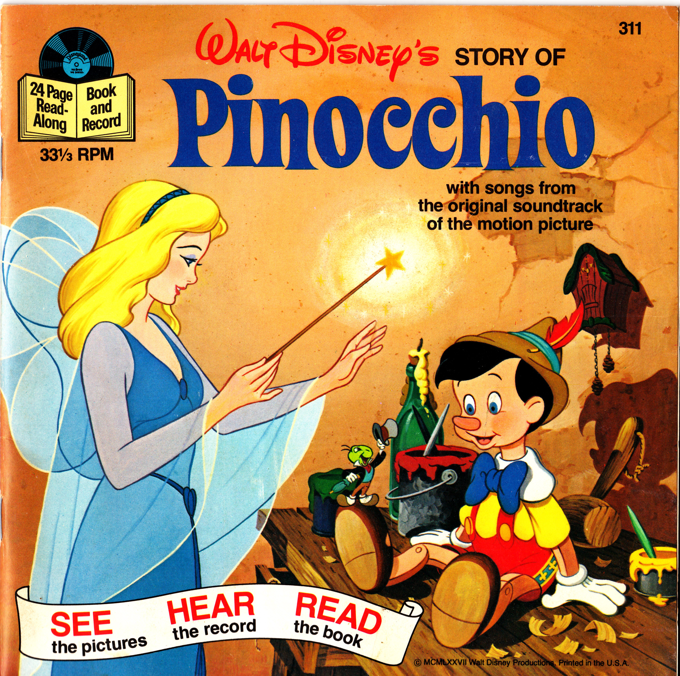 The Story Of Pinocchio (01),绘本,绘本故事,绘本阅读,故事书,童书,图画书,课外阅读